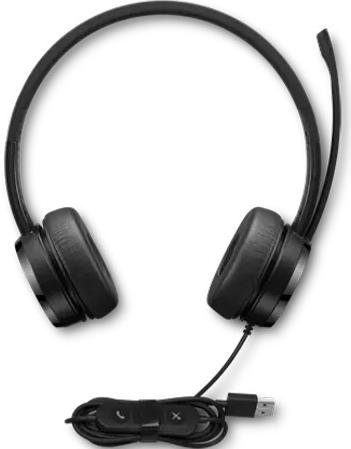 Гарнітура Lenovo USB-A Wired Stereo On-Ear Headset (4XD1K18260)