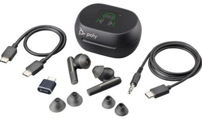 Навушники Poly Voyager Free 60 Plus Earbuds with BT700C/TSCHC Black (7Y8G4AA)
