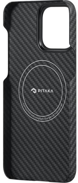 Чохол Pitaka for Apple iPhone 15 - MagEZ Case 4 Twill 1500D Black/Grey (KI1501)