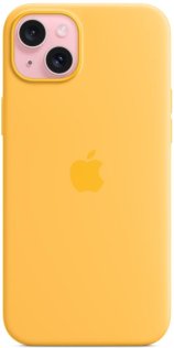 Чохол Apple for iPhone 15 Plus - Silicone Case with MagSafe Sunshine (MWNF3)