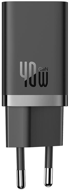 Зарядний пристрій Baseus GaN5 Pro 40W Black (CCGP180101)