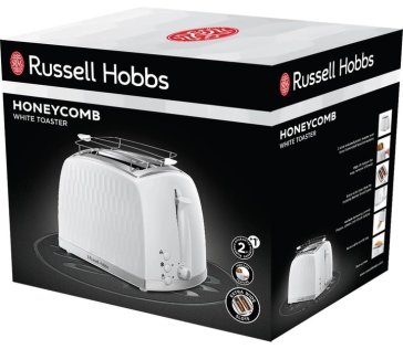 Тостер Russell Hobbs Honeycomb White (26060-56)