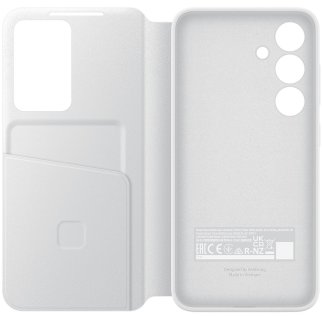 Чохол Samsung for Galaxy S24 S921 - Smart View Wallet Case White (EF-ZS921CWEGWW)
