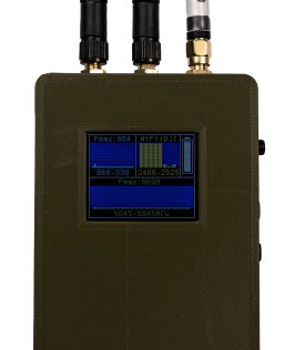 Мобільна система виявлення дронів MDDSR1 Green