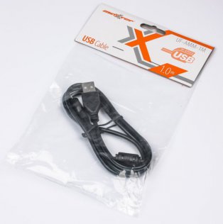 Кабель USB Maxxter AM / Micro USB 1 м чорний упаковка