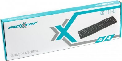Клавіатура Maxxter KB-111-U чорна