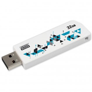 Флешка USB GoodRam Cl!ck 32 ГБ (ucl2-0320w0r11) біла