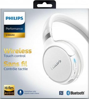 Гарнітура Philips SHB9250WT/00 Bluetooth Біла