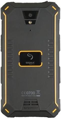 Смартфон Sigma X-treme PQ24 чорний/оранжевий