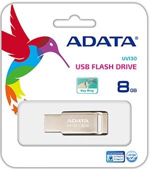 Флешка USB A-Data UV130 8 ГБ (AUV130-8G-RGD)