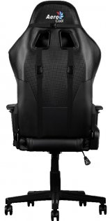 Крісло для геймерів AeroCool AC220B чорне + подушка під шию