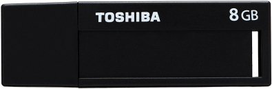 Флешка USB Toshiba Daichi U302 8 ГБ (THN-U302K0080MF) чорна