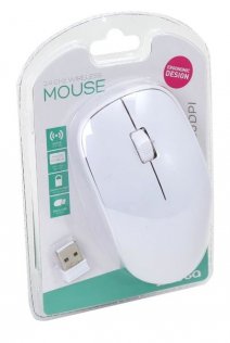 Мишка, Omega OM0420 Wireless Біла 