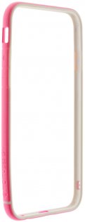 Чохол TOTU для iPhone 6 - Evoque TPU білий/рожевий