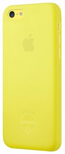 for iPhone 5С Jelly Yellow