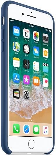 for iPhone 8Plus/7Plus - Silicone Case Blue Cobalt