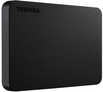 Зовнішній жорсткий диск Toshiba Canvio Basics 500GB HDTB405EK3AA Black