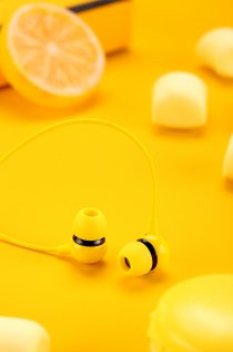 Гарнітура Recci REW-G01 Lemon Yellow