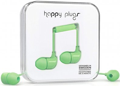 Гарнітура Happy Plugs Headphones In-Ear Green (7719)
