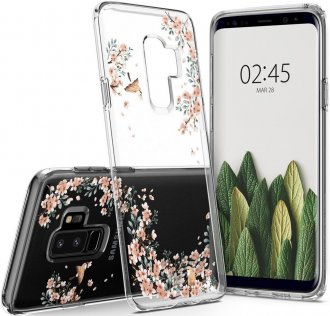 Чохол-накладка Spigen для Samsung Galaxy S9 Plus - Liquid Crystal Blossom Nature