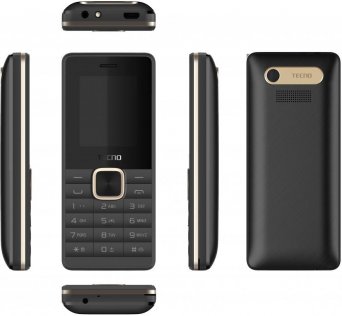 Мобільний телефон TECNO T349 Dark Black (4895180712425)