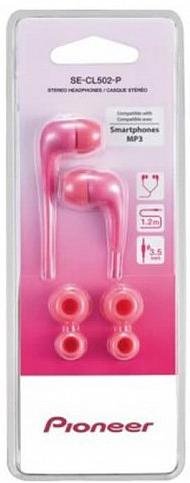 Навушники Pioneer SE-CL502 Pink (SE-CL502-P)