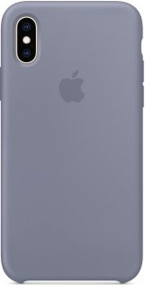 Чохол Apple for iPhone Xs - Silicone Case Lavender Gray (MTFC2)