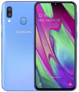 Смартфон Samsung Galaxy A40 A405F 4/64GB SM-A405FZBDSEK Blue