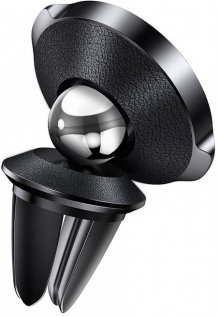 Кріплення для мобільного телефону Baseus Small Ears Series Air Outlet Magnetic Bracket Black (SUER-E01)