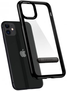 Чохол-накладка Spigen для Apple iPhone 11 - Ultra Hybrid S Jet Black