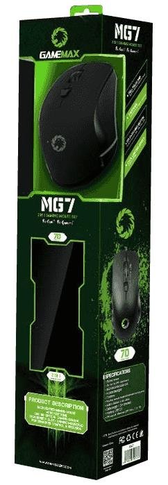 Миша Gamemax MG7 USB + килимок Gaming (MG7 2in1)