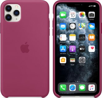 Чохол Apple for iPhone 11 Pro Max - Silicone Case Pomegranate (MXM82)