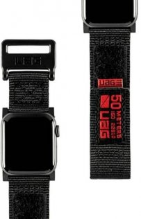 Ремінець UAG Active Strap for Apple Watch 42/44mm Black (19148A114040)