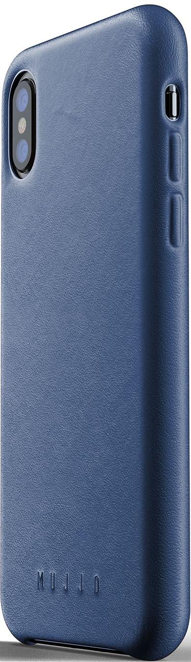 Чохол MUJJO for iPhone XS - Full Leather Blue (MUJJO-CS-095-BL)