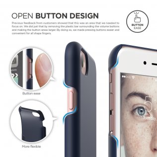 Чохол Elago for Apple iPhone 8/7 - Slim Fit 2 Case Jean Indigo (ES7SM2-JIN-RT)