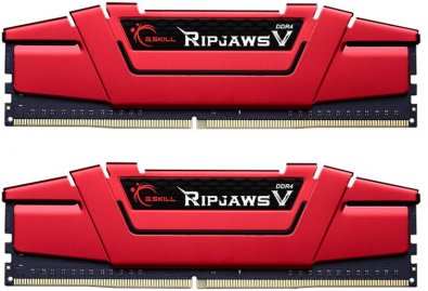 Оперативна пам’ять G.SKILL Ripjaws V Red DDR4 2x8GB F4-3000C16D-16GVRB