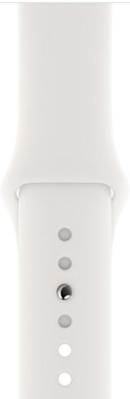 Ремінець HiC for Apple Watch 42mm - Silicone Case White