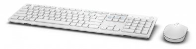 Комплект клавіатура+миша Dell KM636 White (580-ADGF)