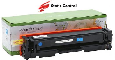 Совместимый картридж Static Control HP CLJ CF401A (201A) Cyan (002-01-SF401A)