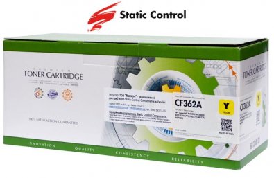 Совместимый картридж Static Control HP CLJ CF362A/Canon 040 Yellow (002-01-SF362A)