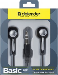 Навушники Defender Basic 603 Black (63626)