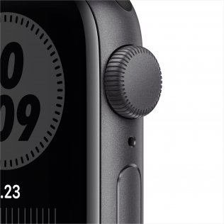 Смарт годинник Apple Watch Nike Series SE GPS 40mm Space Gray Aluminium Case with Anthracite/Black (MYYF2)