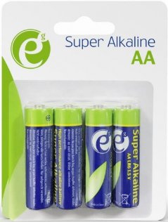 Батарейка EnerGenie EG-BA-AA4-01 Alkaline LR6 (AA) (BL/4)