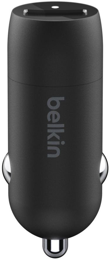 Зарядний пристрій Belkin USB-A Car Charger with Quick Charge 3.0 Black (CCA002BTBK)