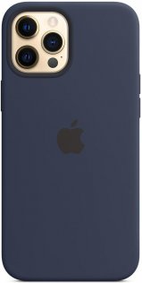 Чохол Apple for iPhone 12 Pro Max - Silicone Case with MagSafe Deep Navy (MHLD3)