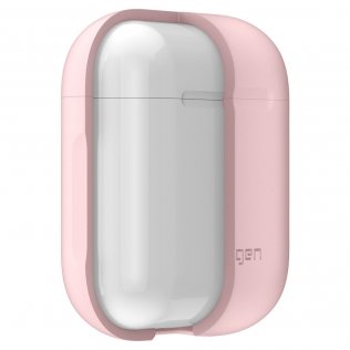 Чохол Spigen for Apple Airpods - Silicone Case Pink (066CS24810)