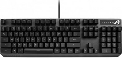 Клавіатура, Asus ROG Strix Scope RX Red USB, Black ( Gaming )