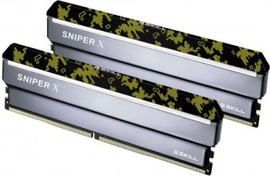 Оперативна пам’ять G.SKILL Sniper X Digital Camo DDR4 2x8GB (F4-3200C16D-16GSXKB)