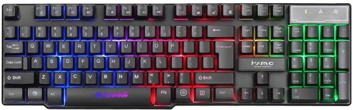 Комплект клавіатура+миша ігровий Marvo CM370 Black