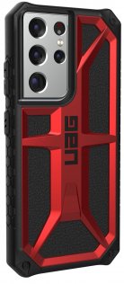 Чохол-накладка Urban Armor Gear для Samsung Galaxy S21 Ultra - Monarch Crimson